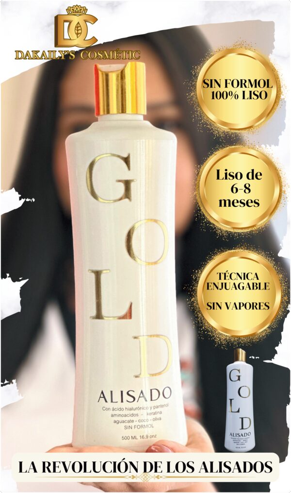 Alisado Gold De DAKAILY'S COSMÉTIC